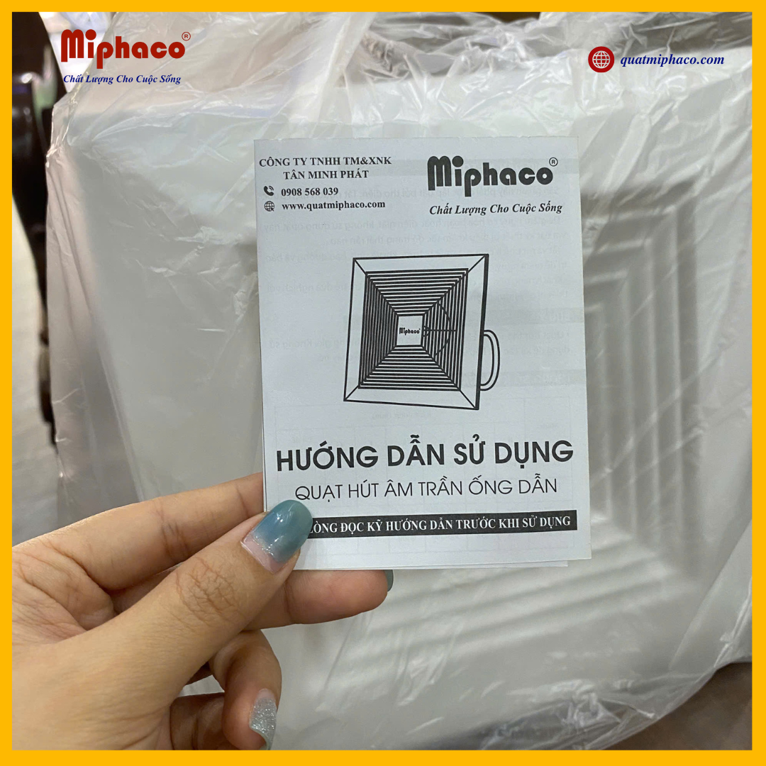 Mẫu hướng dẫn sử dụng Miphaco